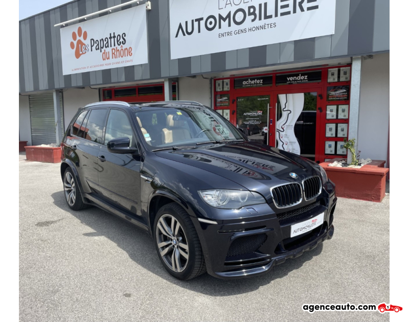 Gebrauchtwagenkauf, Günstige Gebrauchtwagen | Automobilienagentur Bmw X5 M (E70) 4.4 i V8 555 cv Boîte auto Bleu Jahr 2010 Automatique Essence